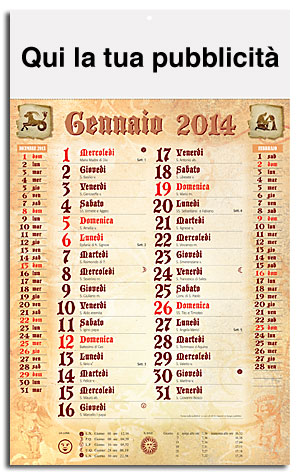 calendario illustrato antiqua